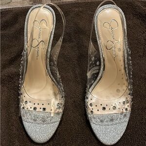 Jessica Simpson evening shoes